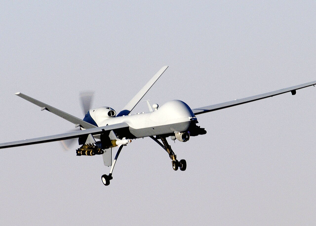 S.R.E military unmanned aerial vehicle